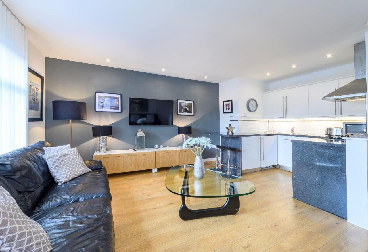Southside Flat With Private Garden! Lägenhet Glasgow Exteriör bild